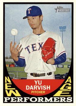 #NAP-YD Yu Darvish - Texas Rangers - 2016 Topps Heritage - New Age Performers Baseball