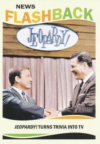#NF-J Jeopardy! - 2013 Topps Heritage - News Flashbacks Baseball