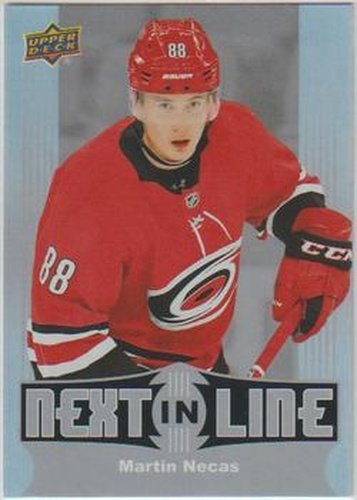 #NL-16 Martin Necas - Carolina Hurricanes - 2017-18 Upper Deck Overtime - Next in Line Hockey