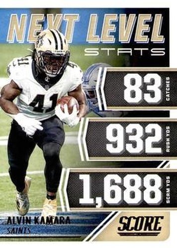 #NL20 Alvin Kamara - New Orleans Saints - 2021 Score - Next Level Stats Football