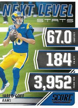 #NL6 Jared Goff - Los Angeles Rams - 2021 Score - Next Level Stats Football