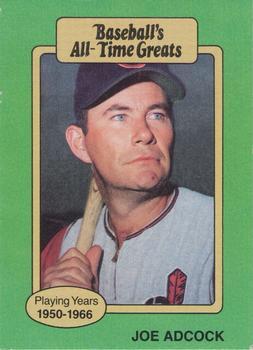 #NNO Joe Adcock - Milwaukee Braves - 1987 Hygrade All-Time Greats Baseball