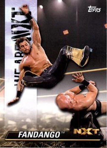 #NXT-16 Fandango - 2021 Topps WWE NXT - We Are NXT Wrestling
