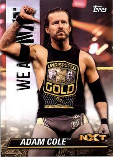 #NXT-1 Adam Cole - 2021 Topps WWE NXT - We Are NXT Wrestling