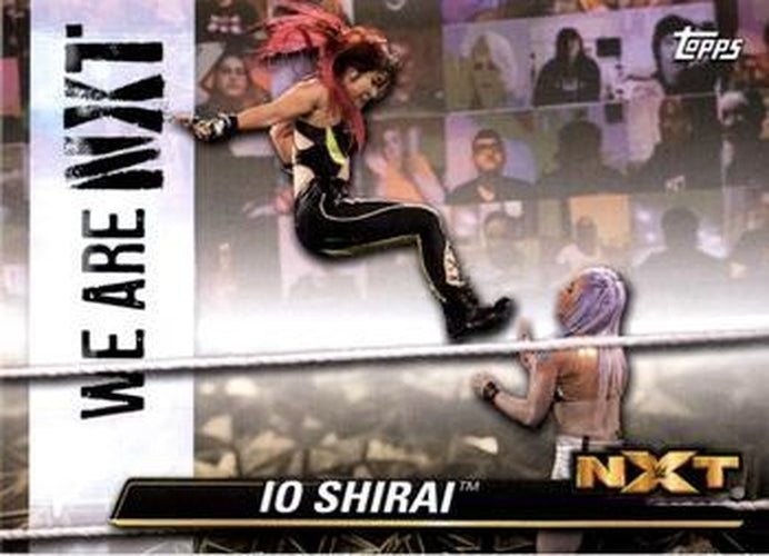 #NXT-21 Io Shirai - 2021 Topps WWE NXT - We Are NXT Wrestling