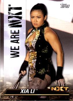 #NXT-61 Xia Li - 2021 Topps WWE NXT - We Are NXT Wrestling