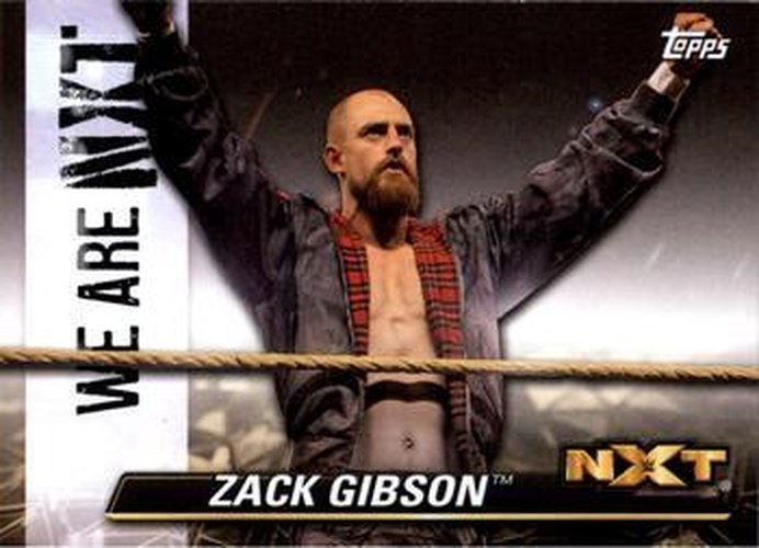 #NXT-62 Zack Gibson - 2021 Topps WWE NXT - We Are NXT Wrestling