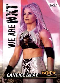 #NXT-8 Candice LeRae - 2021 Topps WWE NXT - We Are NXT Wrestling