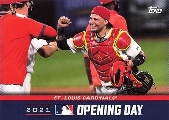 #OD-10 St. Louis Cardinals - St. Louis Cardinals - 2021 Topps Opening Day Baseball - Opening Day