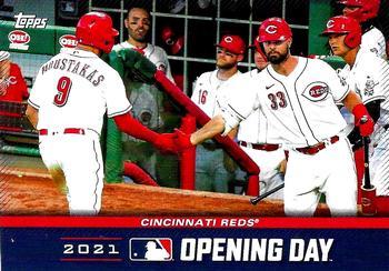 #OD-2 Cincinnati Reds - Cincinnati Reds - 2021 Topps Opening Day Baseball - Opening Day
