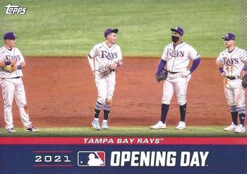 #OD-3 Tampa Bay Rays - Tampa Bay Rays - 2021 Topps Opening Day Baseball - Opening Day