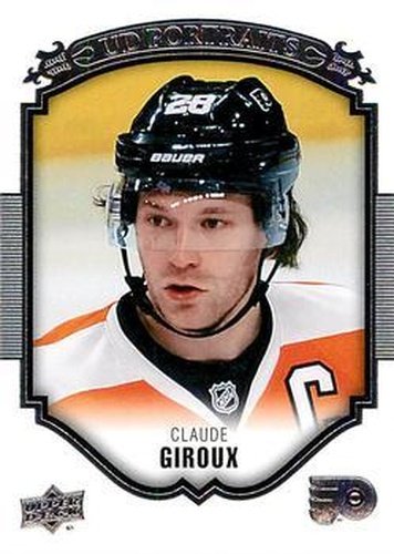 #P-13 Claude Giroux - Philadelphia Flyers - 2015-16 Upper Deck - UD Portraits Hockey