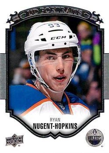 #P-14 Ryan Nugent-Hopkins - Edmonton Oilers - 2015-16 Upper Deck - UD Portraits Hockey