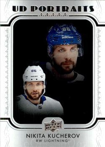 #P-17 Nikita Kucherov - Tampa Bay Lightning - 2019-20 Upper Deck - UD Portraits Hockey