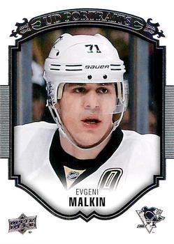 #P-20 Evgeni Malkin - Pittsburgh Penguins - 2015-16 Upper Deck - UD Portraits Hockey