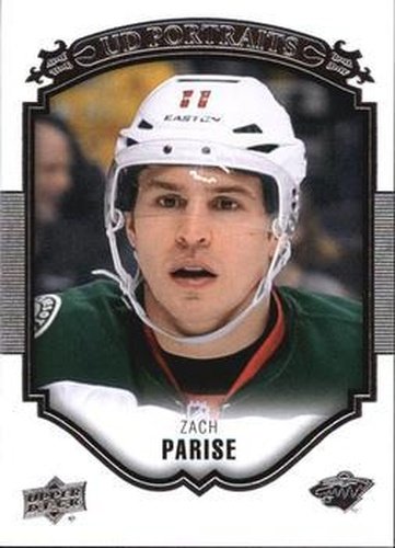 #P-36 Zach Parise - Minnesota Wild - 2015-16 Upper Deck - UD Portraits Hockey