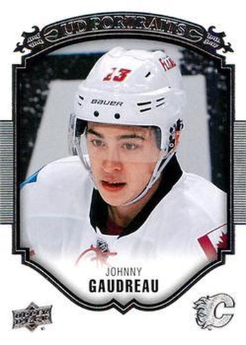 #P-37 Johnny Gaudreau - Calgary Flames - 2015-16 Upper Deck - UD Portraits Hockey