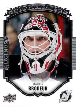 #P-52 Martin Brodeur - New Jersey Devils - 2015-16 Upper Deck - UD Portraits Hockey