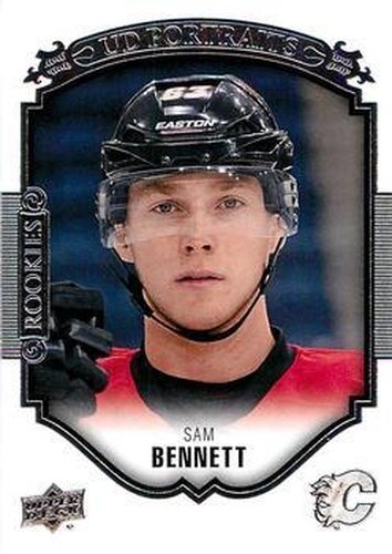 #P-57 Sam Bennett - Calgary Flames - 2015-16 Upper Deck - UD Portraits Hockey
