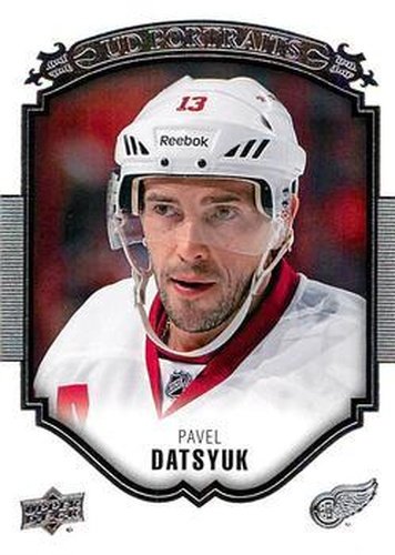 #P-5 Pavel Datsyuk - Detroit Red Wings - 2015-16 Upper Deck - UD Portraits Hockey