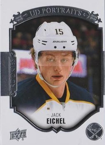 #P-61 Jack Eichel - Buffalo Sabres - 2015-16 Upper Deck - UD Portraits Hockey