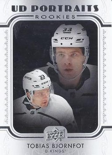 #P-65 Tobias Bjornfot - Los Angeles Kings - 2019-20 Upper Deck - UD Portraits Hockey