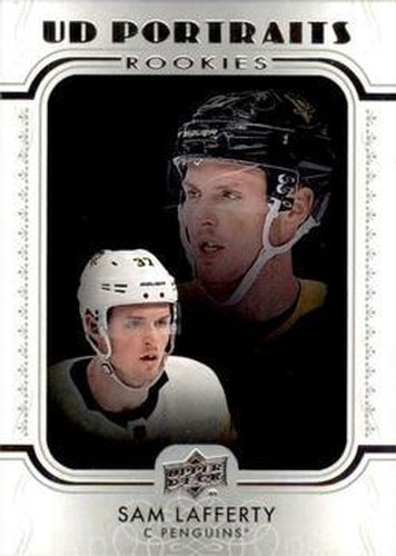 #P-66 Sam Lafferty - Pittsburgh Penguins - 2019-20 Upper Deck - UD Portraits Hockey