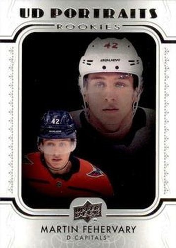 #P-68 Martin Fehervary - Washington Capitals - 2019-20 Upper Deck - UD Portraits Hockey