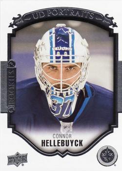 #P-72 Connor Hellebuyck - Winnipeg Jets - 2015-16 Upper Deck - UD Portraits Hockey