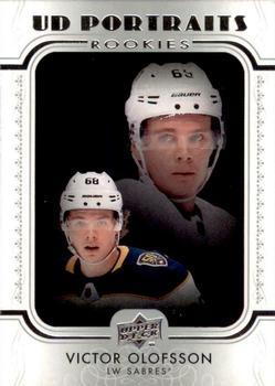 #P-75 Victor Olofsson - Buffalo Sabres - 2019-20 Upper Deck - UD Portraits Hockey
