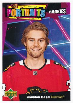 #P-78 Brandon Hagel - Chicago Blackhawks - 2020-21 Upper Deck Portraits Hockey