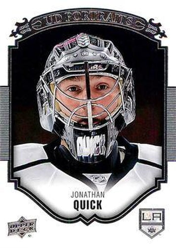 #P-8 Jonathan Quick - Los Angeles Kings - 2015-16 Upper Deck - UD Portraits Hockey