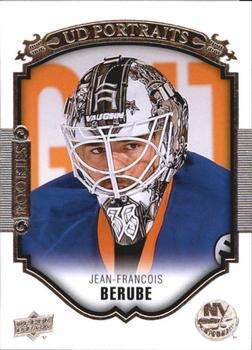 #P-98 Jean-Francois Berube - New York Islanders - 2015-16 Upper Deck - UD Portraits Hockey