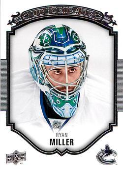 #P-9 Ryan Miller - Vancouver Canucks - 2015-16 Upper Deck - UD Portraits Hockey