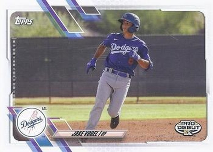 #PD-115 Jake Vogel - AZL Dodgers - 2021 Topps Pro Debut Baseball