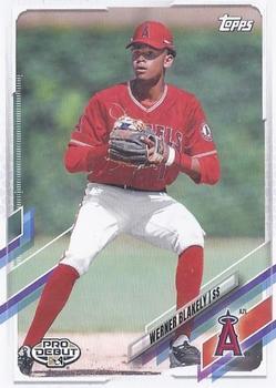 #PD-138 Werner Blakely - AZL Angels - 2021 Topps Pro Debut Baseball