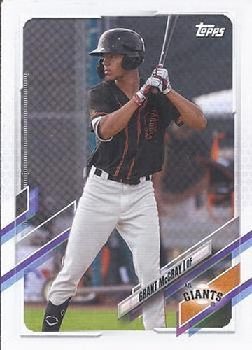 #PD-148 Grant McCray - AZL Giants - 2021 Topps Pro Debut Baseball