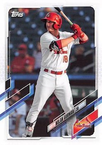 #PD-14 Nolan Gorman - Palm Beach Cardinals - 2021 Topps Pro Debut Baseball