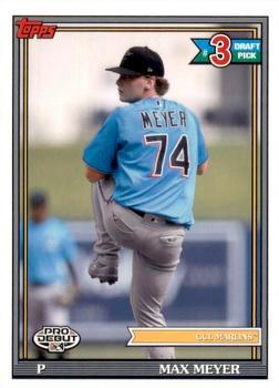 #PD-152 Max Meyer - GCL Marlins - 2021 Topps Pro Debut Baseball
