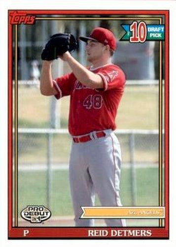 #PD-159 Reid Detmers - AZL Angels - 2021 Topps Pro Debut Baseball