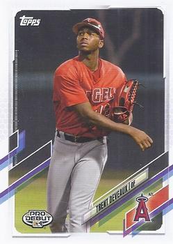 #PD-15 Trent Deveaux - AZL Angels - 2021 Topps Pro Debut Baseball