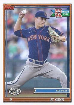#PD-190 JT Ginn - GCL Mets - 2021 Topps Pro Debut Baseball