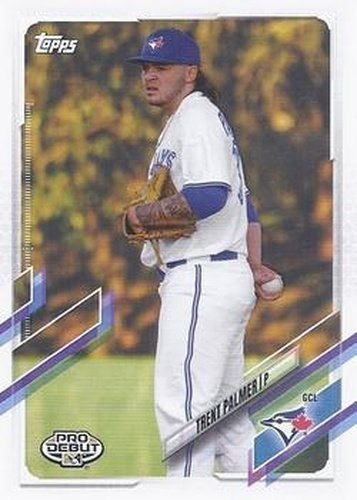 #PD-25 Trent Palmer - GCL Blue Jays - 2021 Topps Pro Debut Baseball