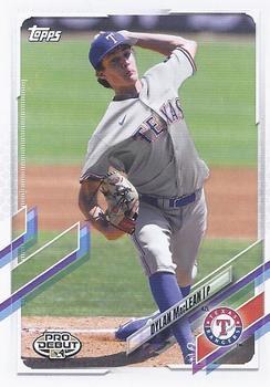 #PD-28 Dylan MacLean - AZL Rangers - 2021 Topps Pro Debut Baseball