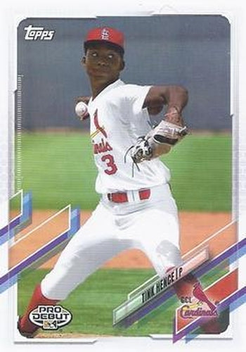 #PD-31 Tink Hence - GCL Cardinals - 2021 Topps Pro Debut Baseball