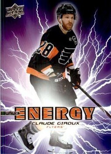 #PE-14 Claude Giroux - Philadelphia Flyers - 2019-20 Upper Deck - Pure Energy Hockey