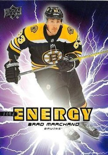 #PE-2 Brad Marchand - Boston Bruins - 2019-20 Upper Deck - Pure Energy Hockey