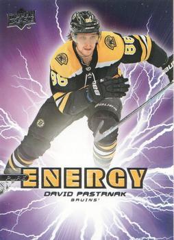 #PE-32 David Pastrnak - Boston Bruins - 2019-20 Upper Deck - Pure Energy Hockey