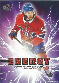 #PE-43 Jonathan Drouin - Montreal Canadiens - 2019-20 Upper Deck - Pure Energy Hockey