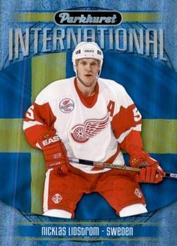 #PI-12 Nicklas Lidstrom - Detroit Red Wings - 2017-18 Parkhurst - Parkhurst International Hockey